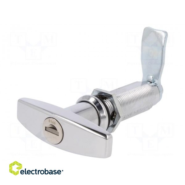 Lock | different cylinder | zinc and aluminium alloy | 60mm paveikslėlis 1
