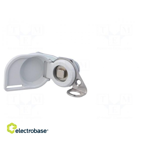 Lock | left | zinc and aluminium alloy | 15mm | Features: without key фото 2