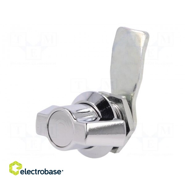 Lock | without cylinder | zinc and aluminium alloy | 18mm | chromium фото 1