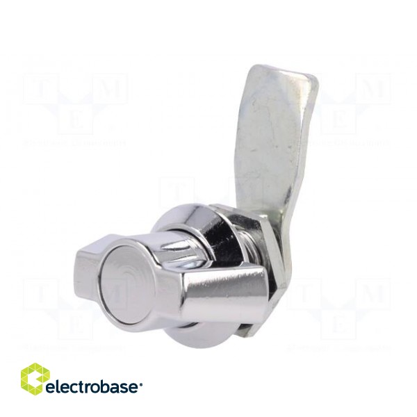 Lock | without cylinder | zinc and aluminium alloy | 18mm | chromium фото 2