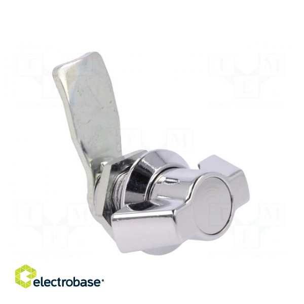 Lock | without cylinder | zinc and aluminium alloy | 18mm | chromium фото 8