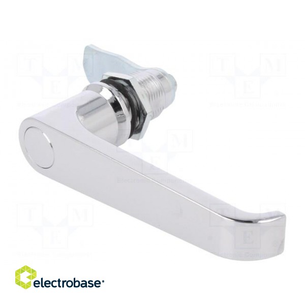 Lock | without cylinder | zinc and aluminium alloy | 30mm | chromium image 1