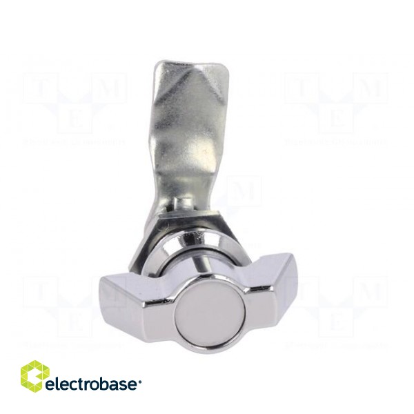 Lock | without cylinder | zinc and aluminium alloy | 33mm | chromium image 9