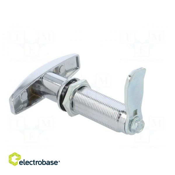 Lock | without cylinder | zinc and aluminium alloy | 60mm | chromium image 4