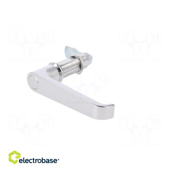 Lock | without cylinder | zinc and aluminium alloy | 63mm | chromium image 2