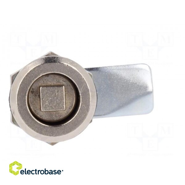 Lock | zinc and aluminium alloy | 13.5mm | Kind of insert bolt: KW6 paveikslėlis 9