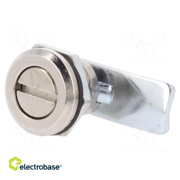 Lock | zinc and aluminium alloy | 13.5mm | Kind of insert bolt: S image 1