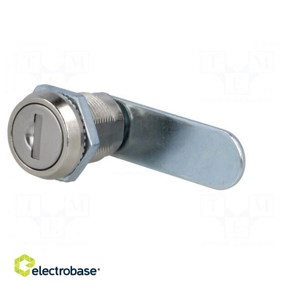 Lock | zinc and aluminium alloy | 22mm | Key code: 1333 | 180° фото 3