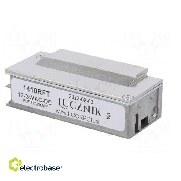 Electromagnetic lock | 12÷24VDC | 1400RFT | 12÷24VAC paveikslėlis 6