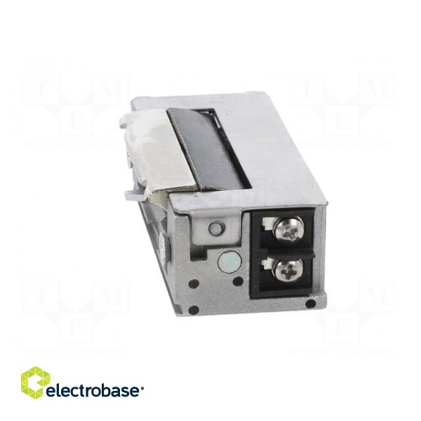 Electromagnetic lock | 12÷24VDC | low current,with switch | 1700 image 3
