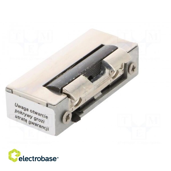 Electromagnetic lock | 12÷24VDC | low current,with switch image 8