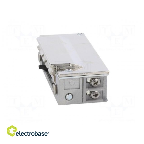 Electromagnetic lock | 12÷24VDC | with switch | 1400RFT image 3