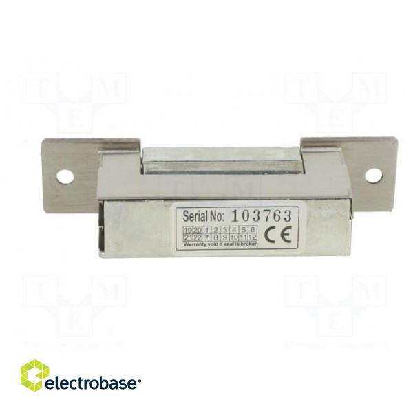 Electromagnetic lock | 12VDC | reversing,with mounting plate image 5