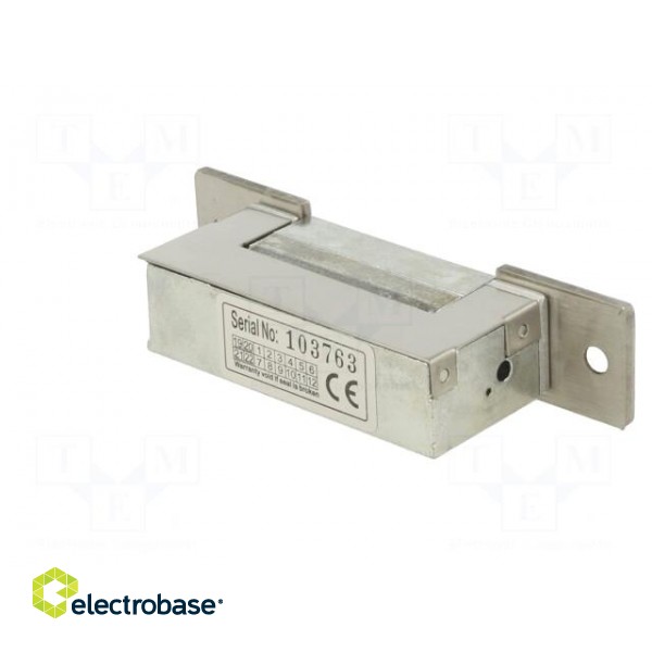 Electromagnetic lock | 12VDC | reversing,with mounting plate paveikslėlis 6
