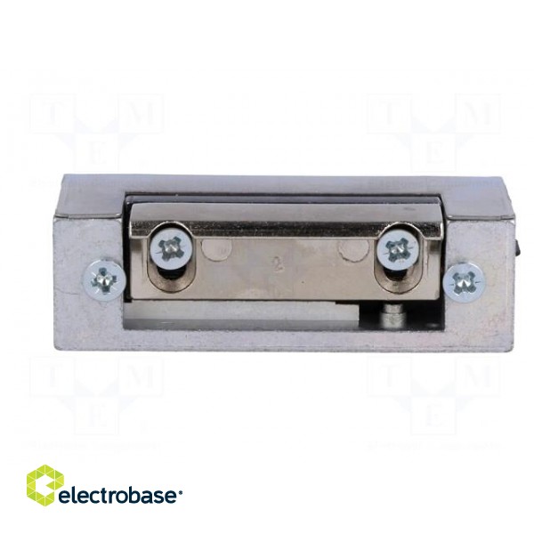 Electromagnetic lock | 22÷25VDC | reversing,with adjustable hook image 3