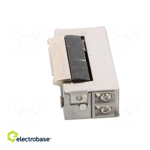 Electromagnetic lock | 6÷12VDC | with adjustable hook | 1400 фото 3