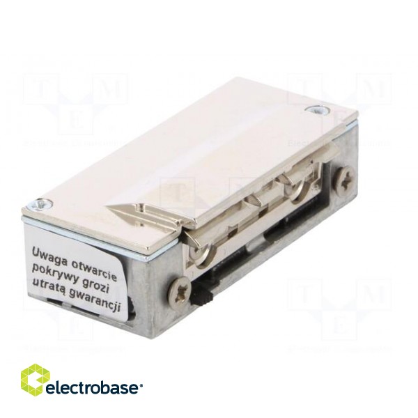Electromagnetic lock | 6÷12VDC | with switch | 1400RFT | 6÷12VAC фото 8