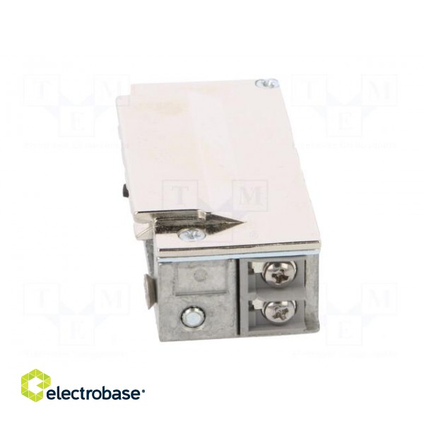 Electromagnetic lock | 6÷12VDC | with switch | 1400RFT | 6÷12VAC фото 3
