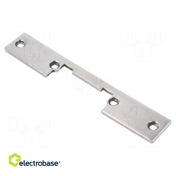 Frontal plate | short,flat | W: 21mm | for electromagnetic lock