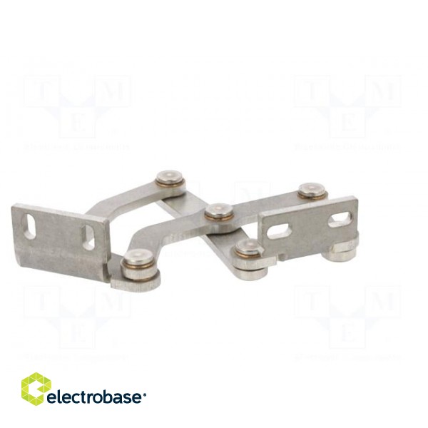 Hinge | stainless steel | 40mm | left,pivoting фото 3