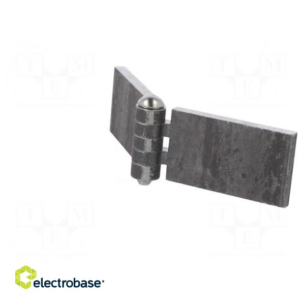 Hinge | Width: 120mm | steel | H: 30mm | without coating,for welding image 3