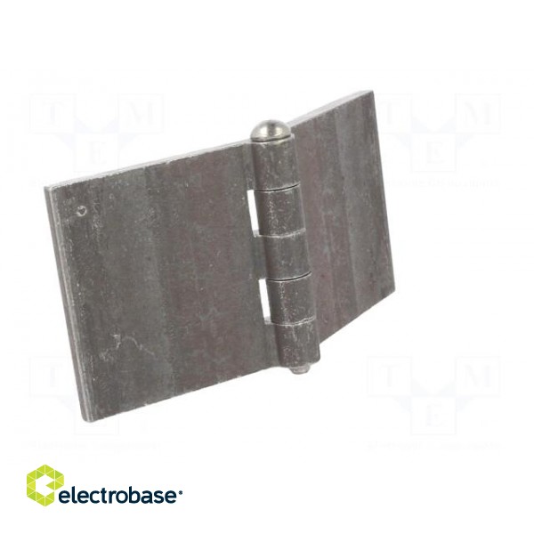 Hinge | Width: 120mm | steel | H: 60mm | without coating,for welding image 9