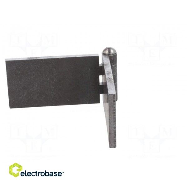 Hinge | Width: 160mm | steel | H: 40mm | without coating,for welding image 7