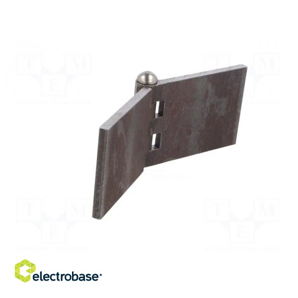 Hinge | Width: 160mm | steel | H: 60mm | without coating,for welding image 5