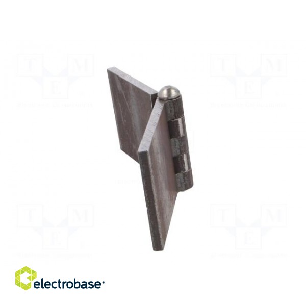 Hinge | Width: 160mm | steel | H: 60mm | without coating,for welding image 8