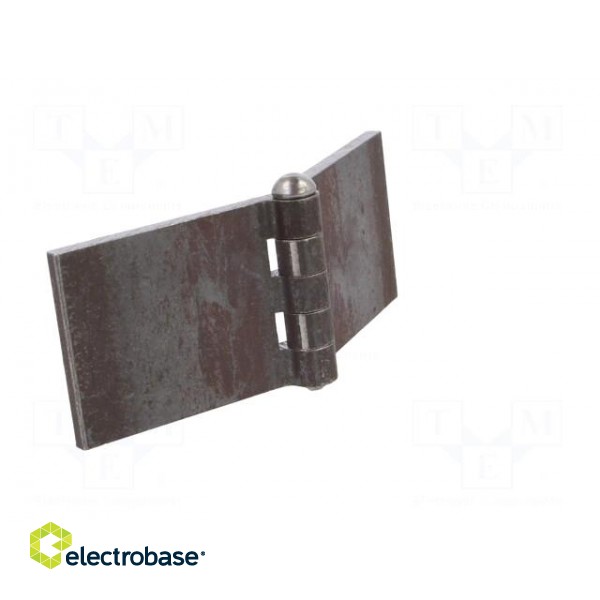 Hinge | Width: 160mm | steel | H: 60mm | without coating,for welding paveikslėlis 9