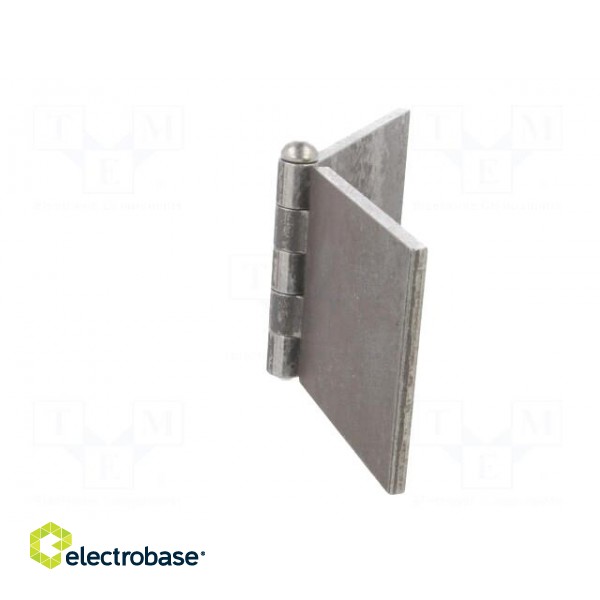 Hinge | Width: 200mm | steel | H: 80mm | without coating,for welding image 4