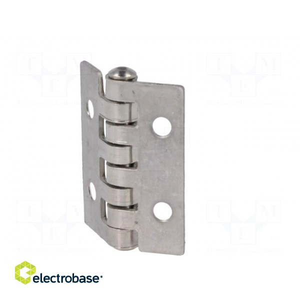 Hinge | Width: 30mm | A2 stainless steel | H: 40mm paveikslėlis 7