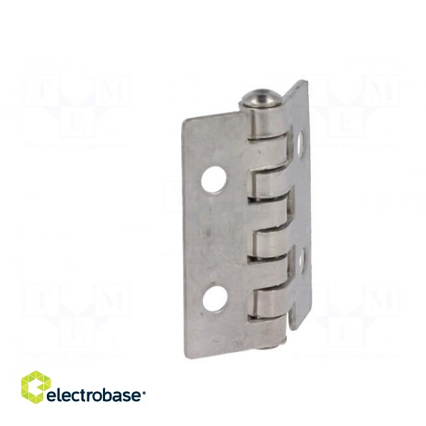 Hinge | Width: 30mm | A2 stainless steel | H: 40mm paveikslėlis 5