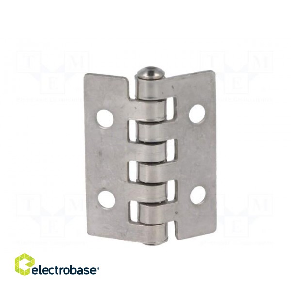 Hinge | Width: 30mm | A2 stainless steel | H: 40mm paveikslėlis 6