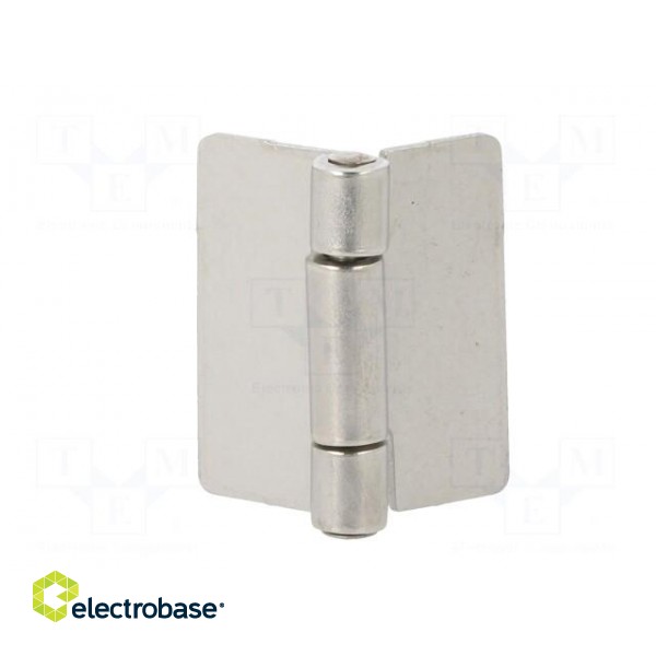 Hinge | Width: 30mm | stainless steel | H: 30mm | for welding image 2