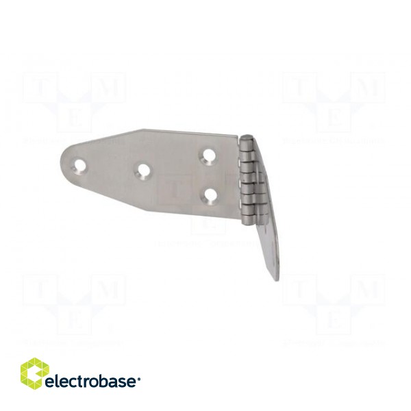 Hinge | Width: 40mm | A2 stainless steel | H: 185mm image 3