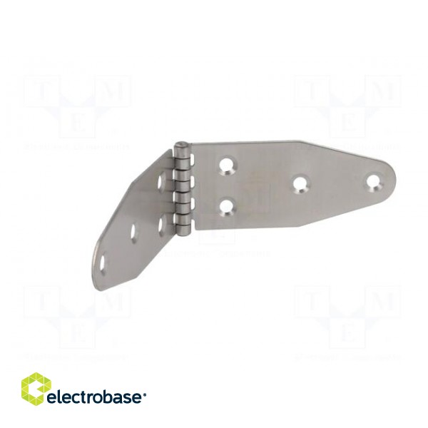 Hinge | Width: 40mm | A2 stainless steel | H: 185mm фото 9