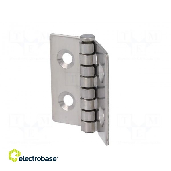 Hinge | Width: 40mm | A2 stainless steel | H: 40mm image 3