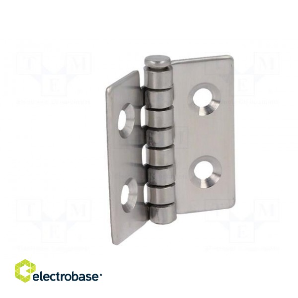 Hinge | Width: 40mm | A2 stainless steel | H: 40mm image 9