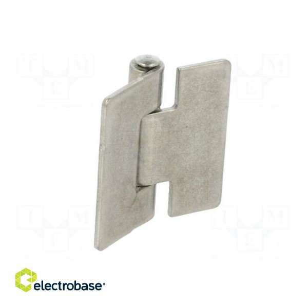 Hinge | Width: 40mm | stainless steel | H: 40mm | for welding image 5