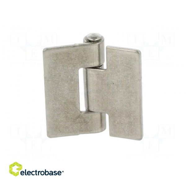 Hinge | Width: 40mm | stainless steel | H: 40mm | for welding image 6