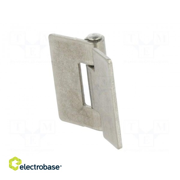 Hinge | Width: 40mm | stainless steel | H: 40mm | for welding image 7