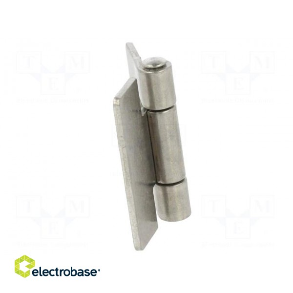 Hinge | Width: 40mm | stainless steel | H: 40mm | for welding image 8