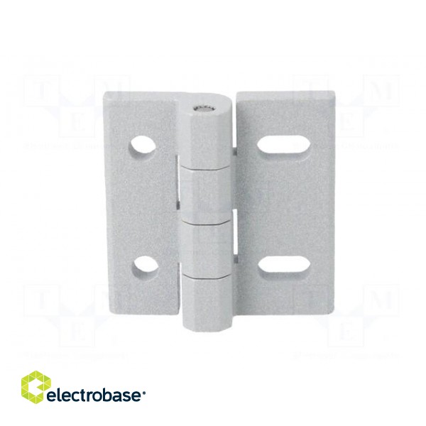 Hinge | Width: 45mm | cast zinc | H: 45mm | without regulation image 2