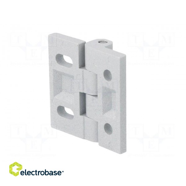 Hinge | Width: 45mm | cast zinc | H: 45mm | without regulation image 7