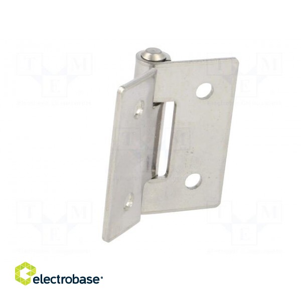 Hinge | Width: 50mm | stainless steel | H: 50mm | for welding image 5