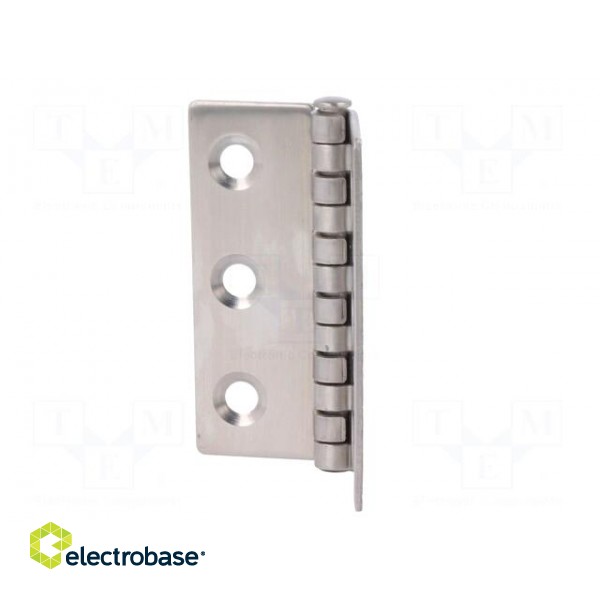 Hinge | Width: 60mm | A2 stainless steel | H: 50mm image 3