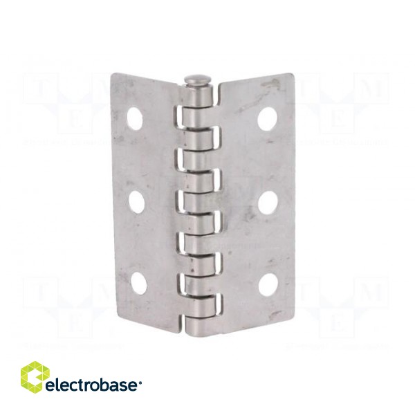 Hinge | Width: 60mm | A2 stainless steel | H: 50mm image 6