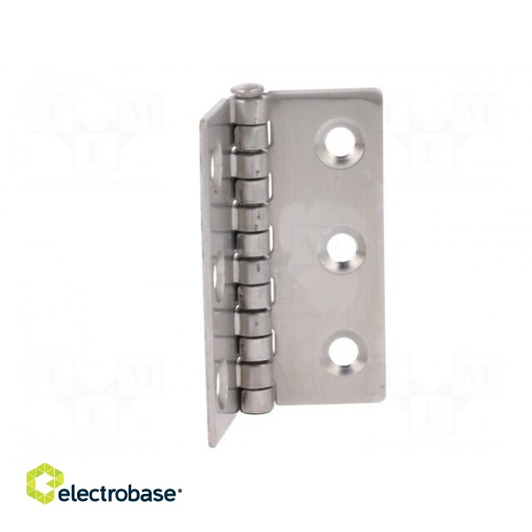 Hinge | Width: 60mm | A2 stainless steel | H: 50mm image 9