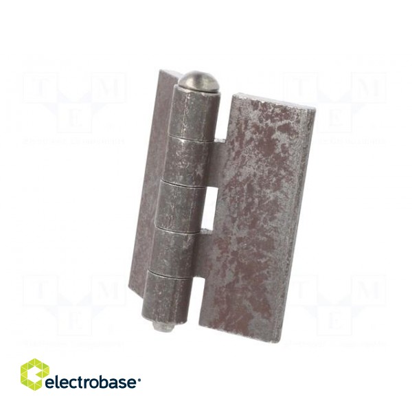Hinge | Width: 60mm | steel | H: 60mm | without coating,for welding image 3